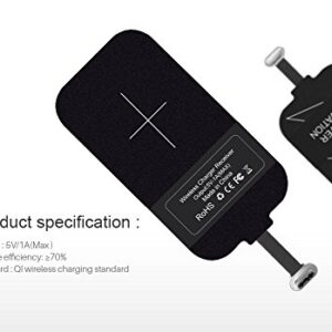 Nillkin Magic Tag Qi Wireless Charger Receiver Chip for USB Type-C Smart Phones (Type-C Long Version)