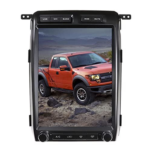 ZWNAV 13 inch Tesla Style Touch Screen Android 9 Radio for Ford F-150 F150 2009-2014 Car Stereo Replace GPS Navigation Upgrade Head Unit Video Multimedia Player Wireless Carplay