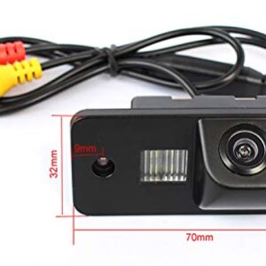 Car HD Rear View Reverse Parking Assistance Camera 170 Degree Night Vision For Audi A3 S3 A4 S4 B6 A6 S6 Q7 A8 S8 RS4 RS6