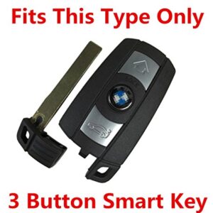 Rpkey Silicone Keyless Entry Remote Control Key Fob Cover Case protector Replacement Fit For BMW 3 5 6 7 Series KR55WK49127 KR55WK49123 267T-5WK49127