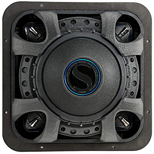 Kicker L7S12 Car Audio Solo-Baric 12 Subwoofer Square L7 Dual 2 Ohm Sub 44L7S122 (Renewed)