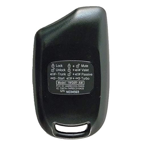 4-button COMPUSTAR Keyfob Remote