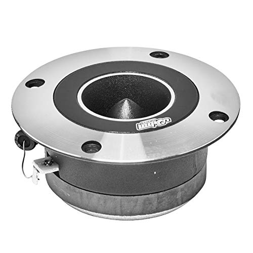 Audio Legion ALT28 3.5" 400 Watt High Compression Chrome Bullet Super Tweeters - Car Speakers - Car Tweeters - Car Audio (Pair)