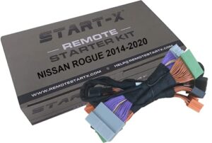 start-x remote start kit for rogue 2014-2020, rogue sport 2017-2021 || key start vehicles only || plug n play || zero wire splicing || not compatible with rogue select