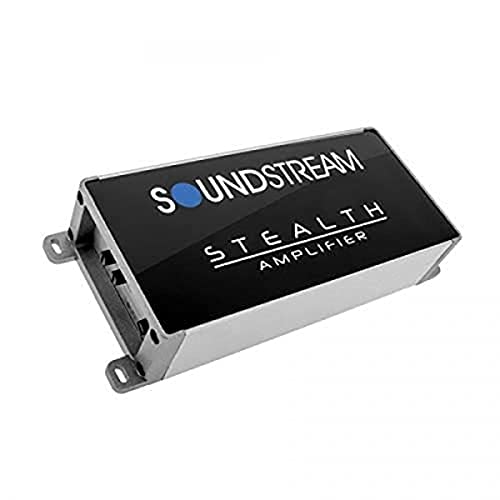 Soundstream ST4.1200D Stealth Series 1200W Class D 4 Channel Amplifier