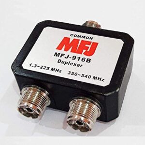 MFJ Enterprises Original MFJ-916B 1.8-225, 350-540 MHz Duplexer - SO-239