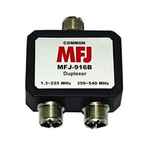 MFJ Enterprises Original MFJ-916B 1.8-225, 350-540 MHz Duplexer - SO-239