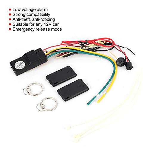 Wireless Immobilizer, Car Engine Lock Anti-theft Anti-Hijacking Device Intelligent Alarm