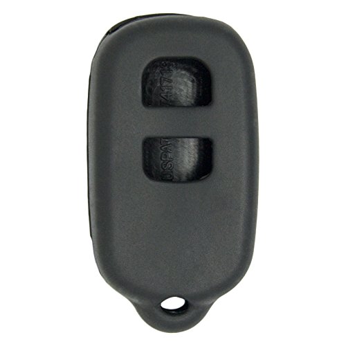 New Silicone Cover Protective Case for Select Toyota 3 Button Remotes - Black