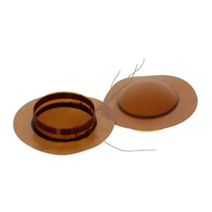 Fielect 25.5mm Tweeter Voice Coil Audio Speaker High Tone Silk Dome Tweeter Accessory for Audio Replacement 4Pcs