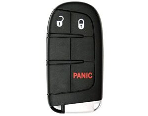 lot 1x new replacement proximity keyless entry remote key fob compatible with & fit for dodge