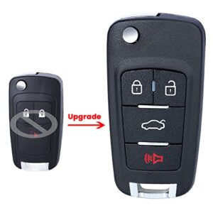 aichiyu modified flip remote key fob replacement 315mhz id46 chip for chevrolet spark 2013 2014 2015 2016 fcc id: a2gm3afus03, p/n: 95233524, 42695007, 95989830