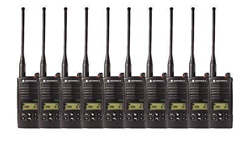 10 Pack of Motorola RDU4160d Two Way Radio Walkie Talkies