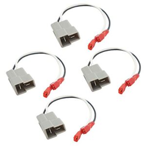 compatible with volkswagen corrado 1990-1993 factory speaker replacement connector harness kit