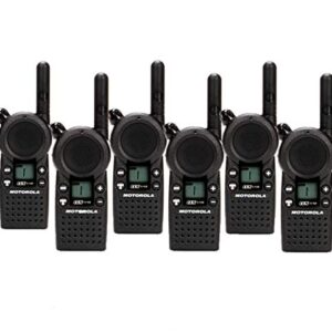 6 CLS1110 - UHF 1 Watt 1 Channel Radios & 1 56531 6 Radio Charger by Motorola Solutions - Intended for Business Use