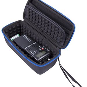 CASEMATIX Radio Case Compatible with CB Radios Midland 75822, Uniden BC75XLT, Midland 75785 or Uniden BCD436HP 40 Channel CB 2 Way Radio, Must Remove Antennae, Includes Case Only