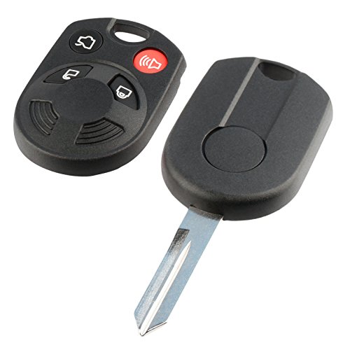 Key Fob Keyless Entry Remote Shell Case & Pad fits Lincoln Mercury OUCD6000022 4 Btn