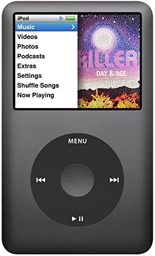 PARTY HEADPHONES Original AppleiPod Compatible for Mp3 Mp4 Player - Apple iPod Classic 7th Generation 256GB Black (was 160GB) (Renewed)