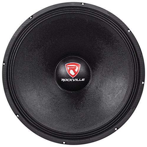 Rockville RVW1800P8 1800w 18" Raw DJ Subwoofer 8 Ohm Sub Woofer 107OZ Magnet