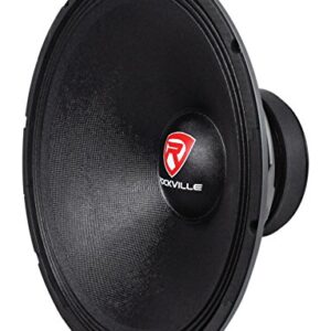 Rockville RVW1800P8 1800w 18" Raw DJ Subwoofer 8 Ohm Sub Woofer 107OZ Magnet