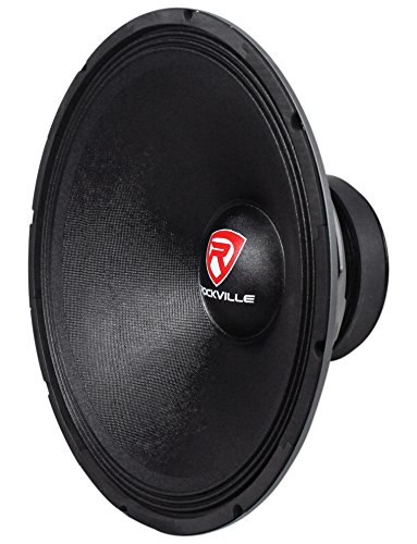 Rockville RVW1800P8 1800w 18" Raw DJ Subwoofer 8 Ohm Sub Woofer 107OZ Magnet