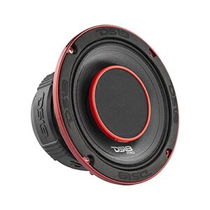 ds18 pro-hy6.4b 6.5″ hybrid mid-range car audio loudspeaker with 1″ vc built-in compression driver horn and water resistant cone 450w max 225w rms 4 ohms (1 speaker)