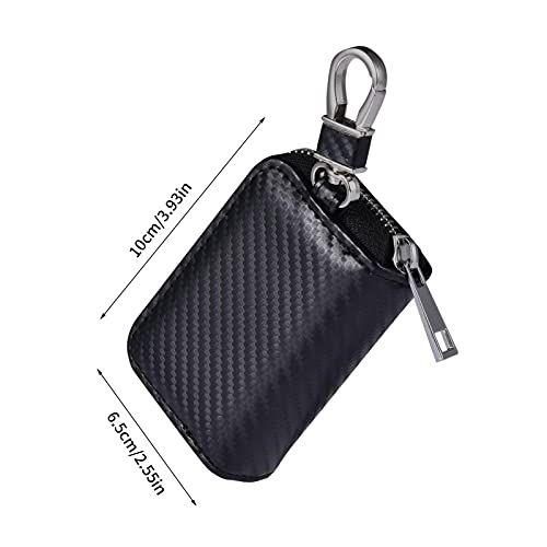 Faraday Bag for Key Fob, Faraday Cage Protector, Key Fob Bag, Car RFID Signal Blocking, Anti-Theft Pouch, Anti-Hacking Case Blocker, Key Fob Protector Pouch for Car Keys