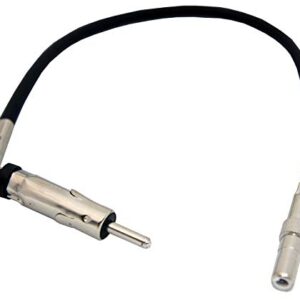 Harmony Audio HA-40CR10 Compatible with Chevy Malibu 2008-2012 Factory Stereo to Aftermarket Radio Antenna Adapter Plug