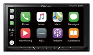 pioneer mvh-av251bt digital multimedia video receiver with 7″ hires touch panel display, apple carplay, android aut, built-in bluetooth, and siriusxm-ready (does not play cds)