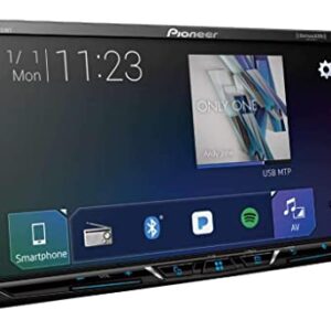 Pioneer MVH-AV251BT Digital Multimedia Video Receiver with 7" Hires Touch Panel Display, Apple CarPlay, Android AUT, Built-in Bluetooth, and SiriusXM-Ready (Does not Play CDs)