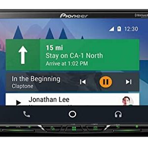 Pioneer MVH-AV251BT Digital Multimedia Video Receiver with 7" Hires Touch Panel Display, Apple CarPlay, Android AUT, Built-in Bluetooth, and SiriusXM-Ready (Does not Play CDs)