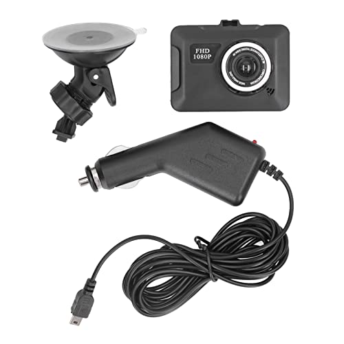 Dash Cam, 1080P Full HD Smart Dash Camera Dash Cam Front Rear Camera with Motion Detection, Loop Recording, G Sensor, Parking Mode, Dashboard Camera