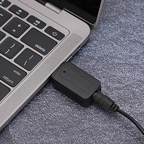 3.5mm Aux Speaker Wireless Adapter USB Bluetooth Receiver 5V Portable Car Stereo Adapters Transmitters with 3.5mm Cable for Tv, Video & Home Audio