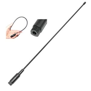 aecreative long wide-band scanner antenna for uniden bearcat bcd396t bcd436hp bc346xt br330t icom ic-r5 ic-r6 ic-rx7 alinco dj-x11t dj-x3 dj-x7t dj-x30t sma