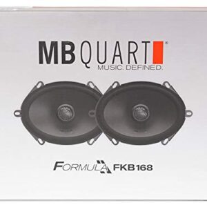 MB Quart (4) FKB168 6x8 200 Watt Car Stereo Coaxial Speakers