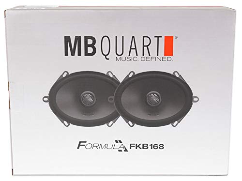 MB Quart (4) FKB168 6x8 200 Watt Car Stereo Coaxial Speakers