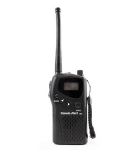 dakota alert murs radio – m538-ht murs wireless vhf transceiver – handheld 2-way radio license free – multi-use radio service, murs walkie talkie
