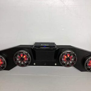 CAN AM X3 RGB Maverick Stereo Radio Kicker 4 Speaker BT Sound bar