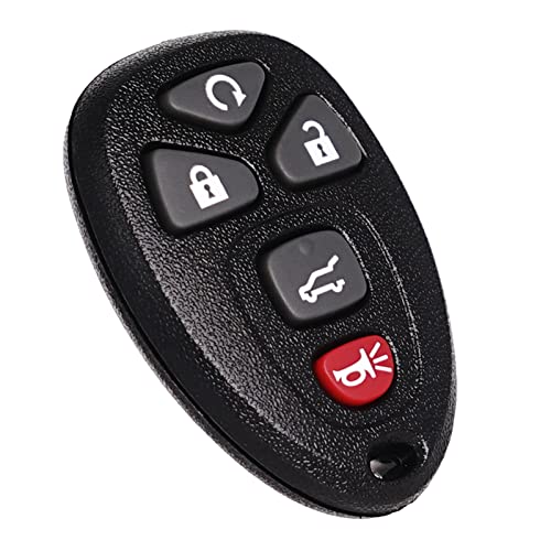 Remote Key Fob Replacement Fits for Chevy Traverse 2007-2016 Tahoe Suburban GMC Acadia Yukon XL Buick Enclave Cadillac Escalade Saturn Outlook OUC60270 OUC60221 Keyless Entry Remote Control 15913415