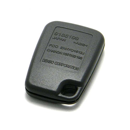 Replacement Case Compatible With Volvo 4-Button Key Fob Remote (FCC ID: HYQ1512J, P/N: 9166200)