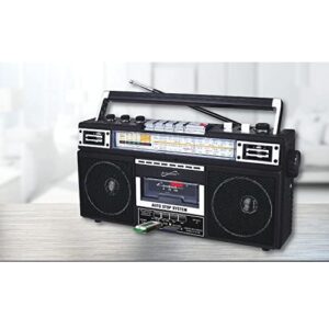 Supersonic Portable AM/FM Radio, Black