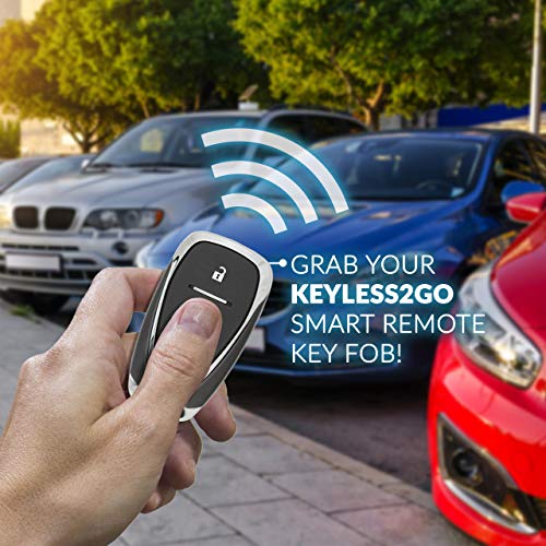 Keyless2Go Replacement for 4 Button Proximity Smart Key for Chevrolet HYQ4EA 13585728