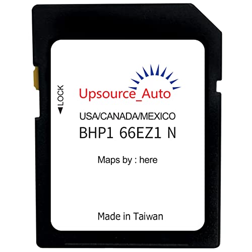 SD Card GPS Navigation Map BHP1-66-EZ1N Compatible with Mazda: 3, 6, Cx3, Cx9, Cx5. USA/CAN/MEX Maps Accessories Sport/Touring/Grand Touring (BHP166EZ1N), Black