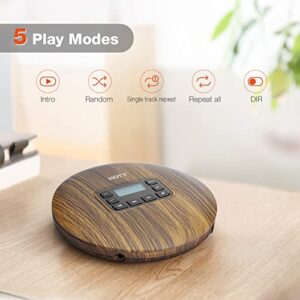 HOTT 611 CD Player Portable, Walkman Cd Player with Anti-Shock Protection, CD Player for Car, Personal CD Player for Home