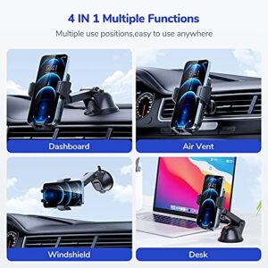 Syncwire Bluetooth 5.1 FM Transmitter for Car with Car Phone Holder Mount