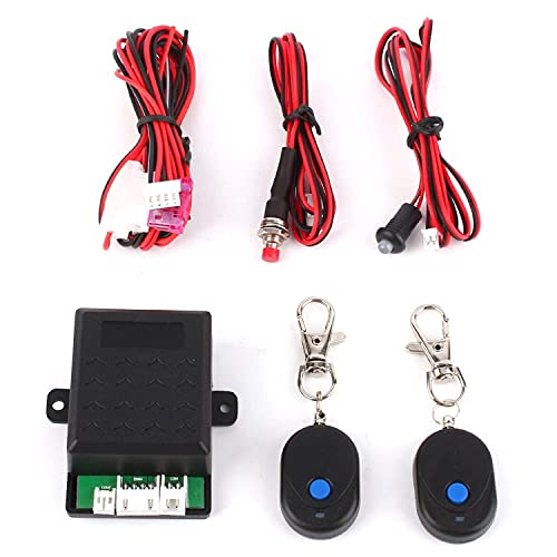 Universal 12V Car Alarm Immobilizer Anti Theft System + 2 Remote Controller