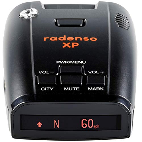 Radenso XP Radar Detector with Less False Alerts, Long Range, USA Technical Support, GPS Lockouts