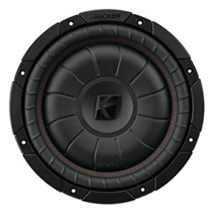 Kicker Bundle Compatible with 2001-2014 Ford F250 43CVT104 Dual 10" Loaded Sub Box Enclosure