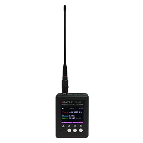 FC-3000P Ham Radio CB Frequency Counter 27Mhz-3000Mhz - High Sensitivity with CTCCSS DCS Decoder for The VHF & UHF - CB Continuous Carrier Signal, Walkie-Talkies, DMR Radio Transceivers