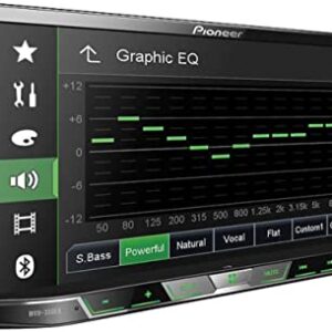 Pioneer MVH-300EX Double Din Digital Multimedia Video Receiver with 7" WVGA Touchscreen Display Built-in Bluetooth